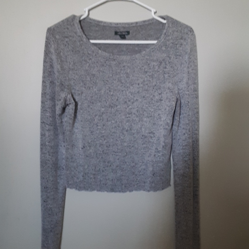 A long sleeve crop top from wild fable